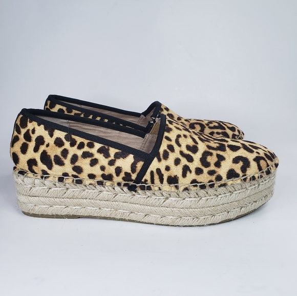 STEVE MADDEN Alexia Leopard Platform Espadrille - Picture 3 of 9
